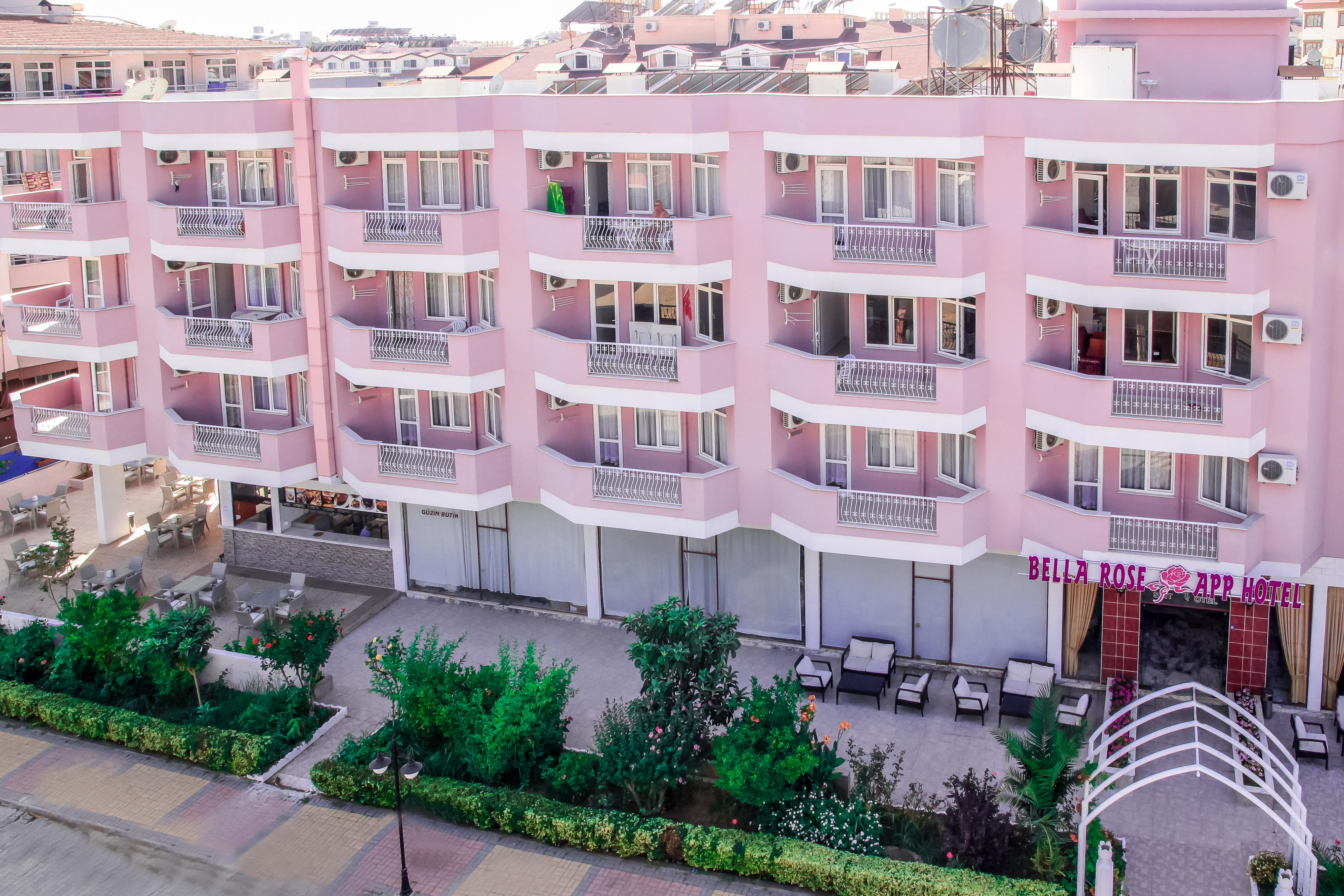 Bella Rose Apart Hotel, Алания Экстерьер фото